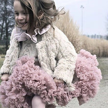 Load image into Gallery viewer, KIDS TUTU SKIRT - True black