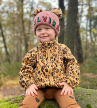 Load image into Gallery viewer, KIDS CUSTOM POM POM BEANIE - GREY