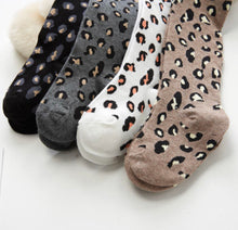 Load image into Gallery viewer, KIDS LEOPARD TIGHTS - Beige
