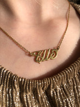 Load image into Gallery viewer, CUSTOM STERLING SILVER NAME NECKLACE