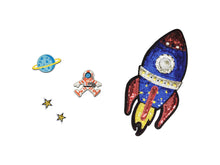 Load image into Gallery viewer, KIDS CUSTOM DENIM JACKET- Special Edition Space Out