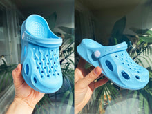 Load image into Gallery viewer, KIDS CUSTOM CHARM CLOGS- Robodino