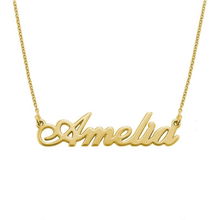Load image into Gallery viewer, CUSTOM STERLING SILVER NAME NECKLACE