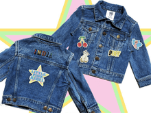 Load image into Gallery viewer, KIDS CUSTOM DENIM JACKET - X Limited Collab Gunner &amp; Lux