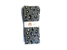 Load image into Gallery viewer, KIDS LEOPARD TIGHTS- Grey