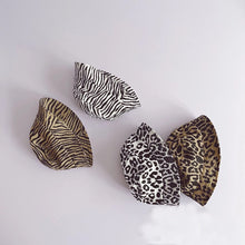 Load image into Gallery viewer, KIDS CUSTOM SUN HAT- BROWN ZEBRA CANVAS