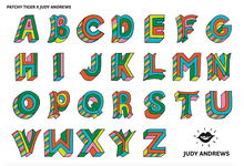 Load image into Gallery viewer, PATCH LETTERS DIY- Judy Andrews x Mega Initial B